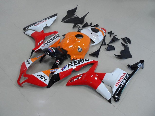 2007-2008 Repsol Honda CBR600RR Motorcycle Fairings & Bodywork 2007-2008 Repsol Honda CBR600RR Motorcycle Fairings & Bodywork