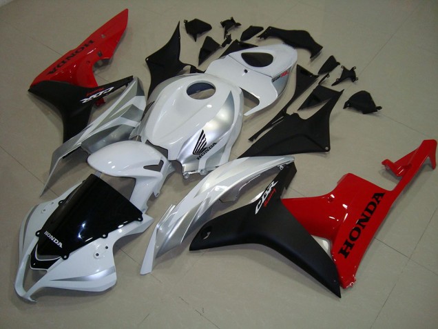 2007-2008 White Black Red Honda CBR600RR Motorcycle Fairings 2007-2008 White Black Red Honda CBR600RR Motorcycle Fairings
