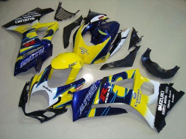 2007-2008 Yellow Corona Suzuki GSXR 1000 Motorcycle Fairings
