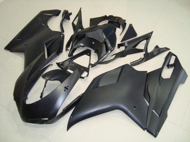 2007-2012 Matte Black No Sticker Ducati 848 1098 1198 Motorcycle Fairings 2007-2012 Matte Black No Sticker Ducati 848 1098 1198 Motorcycle Fairings