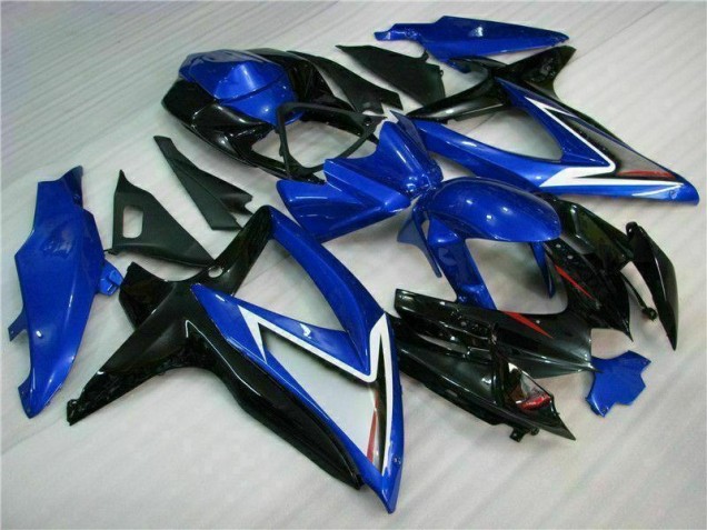 2008-2010 Blue Black Suzuki GSXR 600/750 Motorcycle Fairings 2008-2010 Blue Black Suzuki GSXR 600/750 Motorcycle Fairings