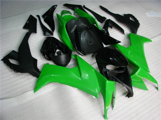 2008-2010 Green Black Kawasaki Ninja ZX10R Motorcycle Fairings 2008-2010 Green Black Kawasaki Ninja ZX10R Motorcycle Fairings