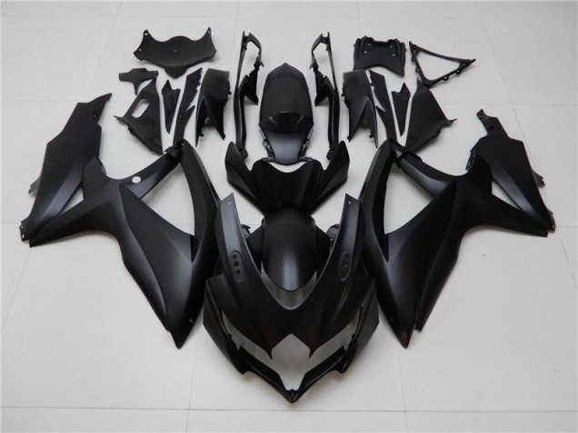 2008-2010 Matte Black Suzuki GSXR 600/750 Motorcycle Fairings 2008-2010 Matte Black Suzuki GSXR 600/750 Motorcycle Fairings