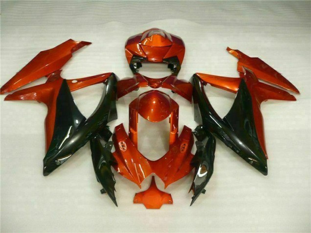 2008-2010 Red Black Suzuki GSXR 600/750 Motorcycle Fairings 2008-2010 Red Black Suzuki GSXR 600/750 Motorcycle Fairings