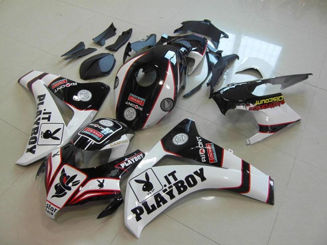 2008-2011 Black Playboy Honda CBR1000RR Motorcycle Fairings 2008-2011 Black Playboy Honda CBR1000RR Motorcycle Fairings