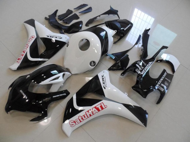 2008-2011 Black White Satuhati Honda CBR1000RR Motorcycle Fairings 2008-2011 Black White Satuhati Honda CBR1000RR Motorcycle Fairings