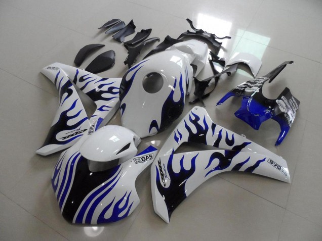 2008-2011 Blue Black Flame Race Honda CBR1000RR Motorcycle Fairings 2008-2011 Blue Black Flame Race Honda CBR1000RR Motorcycle Fairings