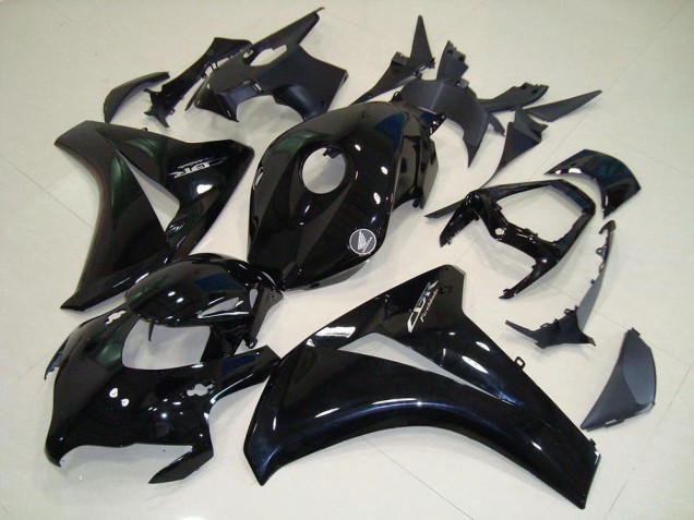 2008-2011 Glossy Black Chrome Decals Honda CBR1000RR Motorcycle Fairings 2008-2011 Glossy Black Chrome Decals Honda CBR1000RR Motorcycle Fairings