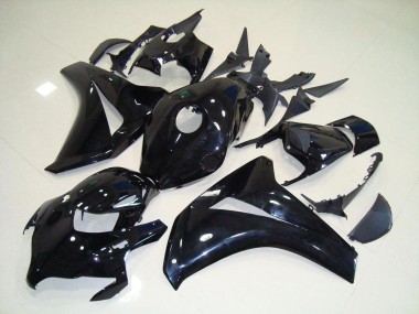 2008-2011 Glossy Black Honda CBR1000RR Complete Fairing Kit