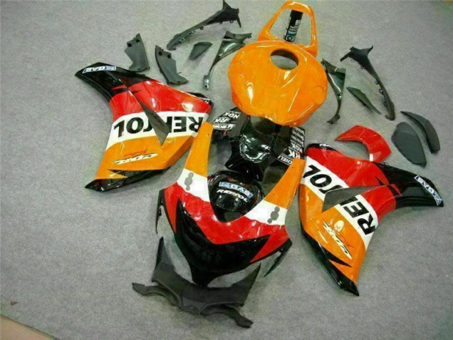 2008-2011 Orange Honda CBR1000RR Fairing Kit & Plastics 2008-2011 Orange Honda CBR1000RR Fairing Kit & Plastics