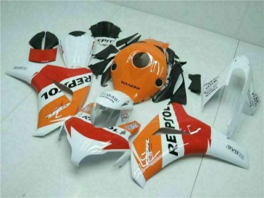 2008-2011 Orange Repsol Honda CBR1000RR Motorcycle Fairings & Bodywork