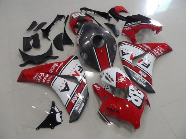 2008-2011 Red and Grey Fma Honda CBR1000RR Motorcycle Fairings 2008-2011 Red and Grey Fma Honda CBR1000RR Motorcycle Fairings