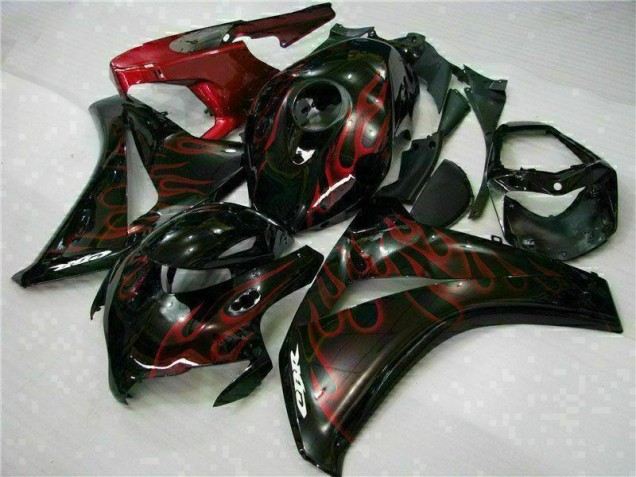 2008-2011 Red Flame Honda CBR1000RR Motorcycle Fairings 2008-2011 Red Flame Honda CBR1000RR Motorcycle Fairings