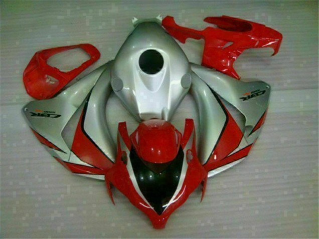 2008-2011 Red Silver Honda CBR1000RR Motorcycle Fairings 2008-2011 Red Silver Honda CBR1000RR Motorcycle Fairings