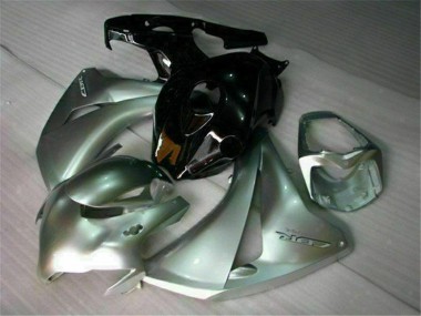 2008-2011 Silver Black Honda CBR1000RR Motorcycle Fairings