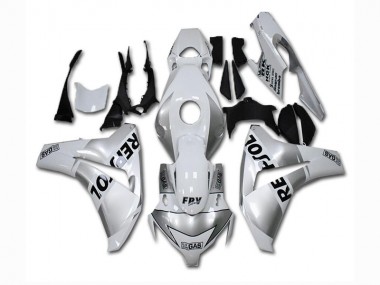2008-2011 Silver Honda CBR1000RR Motorcycle Fairings & Bodywork