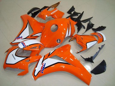 2008-2011 Sunset Orange Hrc Honda CBR1000RR Motorcycle Fairings