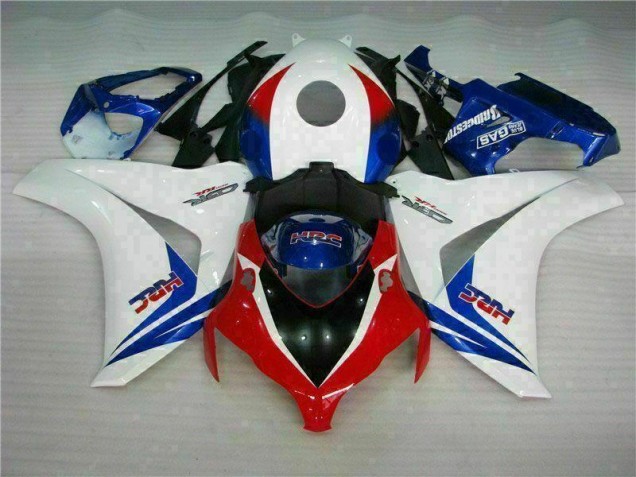 2008-2011 White Blue Honda CBR1000RR Complete Fairing Kit 2008-2011 White Blue Honda CBR1000RR Complete Fairing Kit