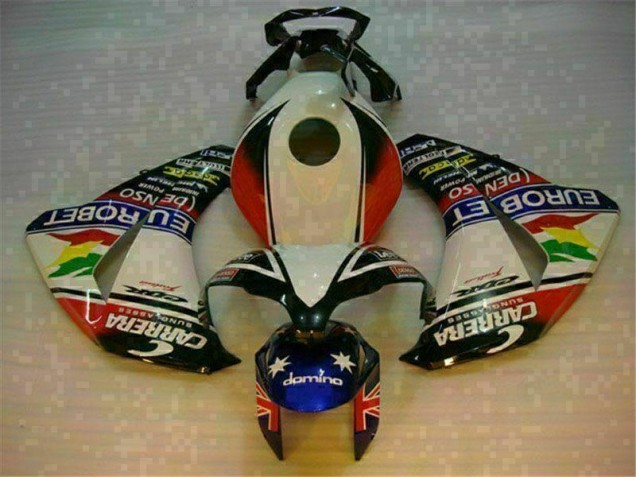 2008-2011 White Blue Honda CBR1000RR Motorcycle Fairings & Bodywork 2008-2011 White Blue Honda CBR1000RR Motorcycle Fairings & Bodywork