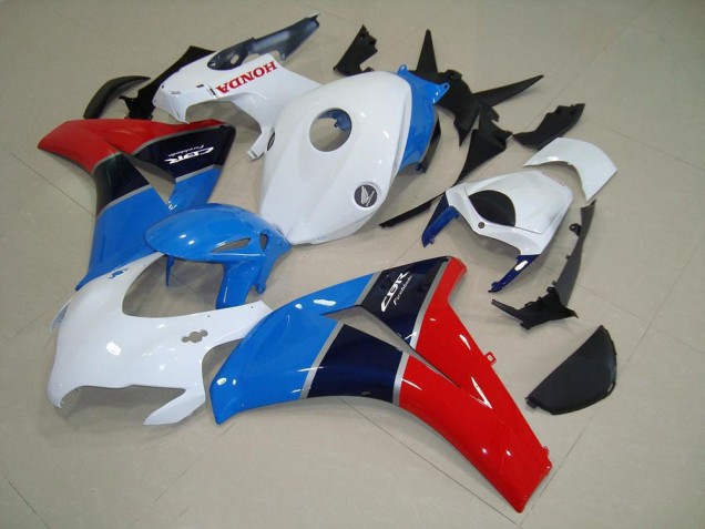 2008-2011 White Blue Red Honda CBR1000RR Motorcycle Fairings 2008-2011 White Blue Red Honda CBR1000RR Motorcycle Fairings