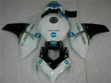 2008-2011 White Honda CBR1000RR Complete Fairing Kit