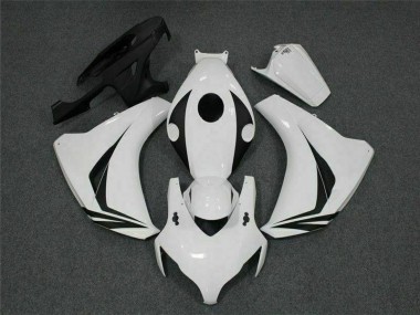 2008-2011 White Honda CBR1000RR Injection Motorcycle Fairings