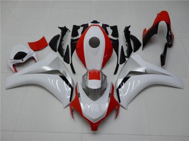 2008-2011 White Red Honda CBR1000RR Motorcycle Fairings & Bodywork
