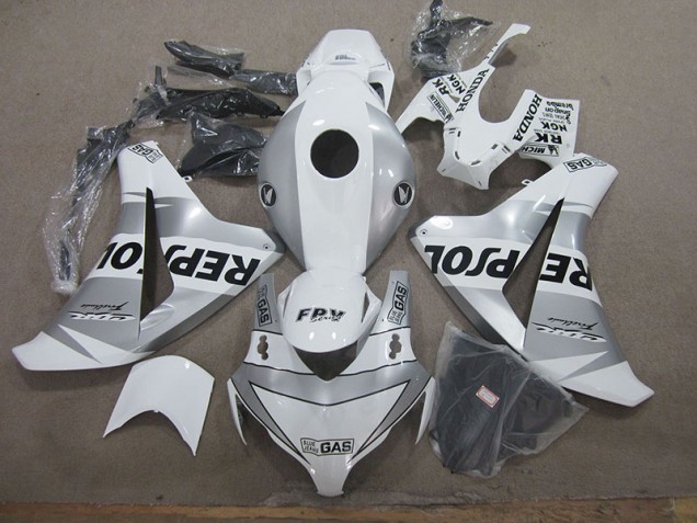2008-2011 White Repsol Honda CBR1000RR Motorcycle Fairings & Bodywork 2008-2011 White Repsol Honda CBR1000RR Motorcycle Fairings & Bodywork