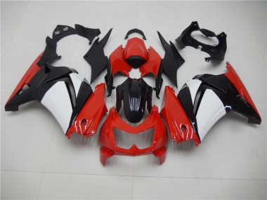 2008-2012 Red Black White Kawasaki Ninja EX250 Motorcycle Fairings