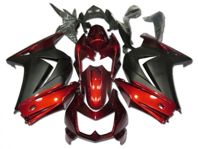 2008-2012 Red Grey Kawasaki Ninja EX250 Motorcycle Fairings 2008-2012 Red Grey Kawasaki Ninja EX250 Motorcycle Fairings