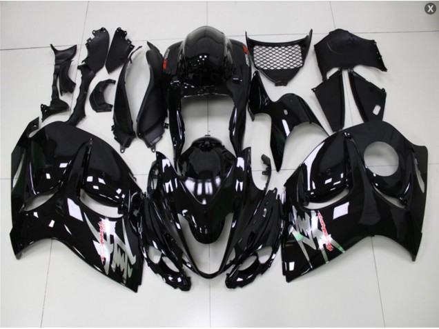 2008-2019 Glossy Black Suzuki GSXR 1300 Motorcycle Fairings & Bodywork