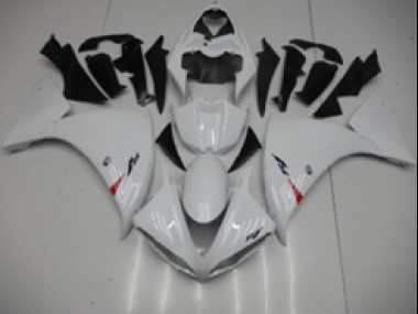 2009-2011 White Yamaha YZF R1 Motorcycle Fairings