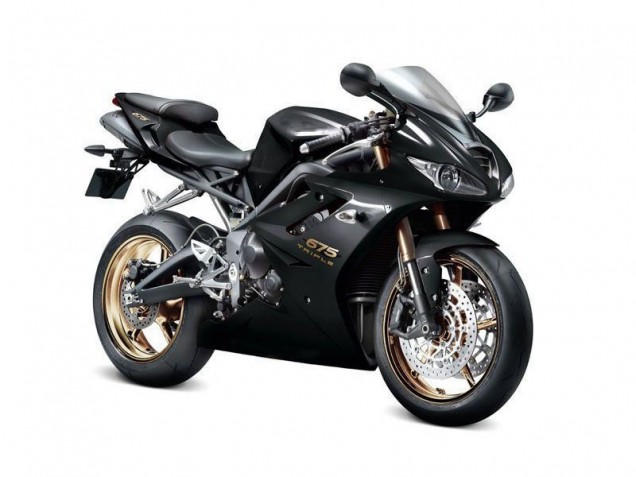 2009-2012 Black Triumph Daytona 675 Triple Motorcycle Fairings & Bodywork 2009-2012 Black Triumph Daytona 675 Triple Motorcycle Fairings & Bodywork