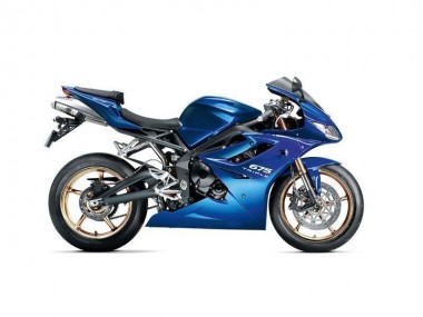 2009-2012 Blue Triumph Daytona 675 Triple Motorcycle Fairings & Bodywork