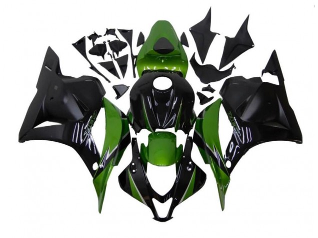 2009-2012 Green Black Honda CBR600RR Motorcycle Fairings 2009-2012 Green Black Honda CBR600RR Motorcycle Fairings