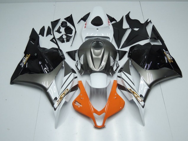 2009-2012 Orange Grey Black Honda CBR600RR Motorcycle Fairings & Bodywork 2009-2012 Orange Grey Black Honda CBR600RR Motorcycle Fairings & Bodywork