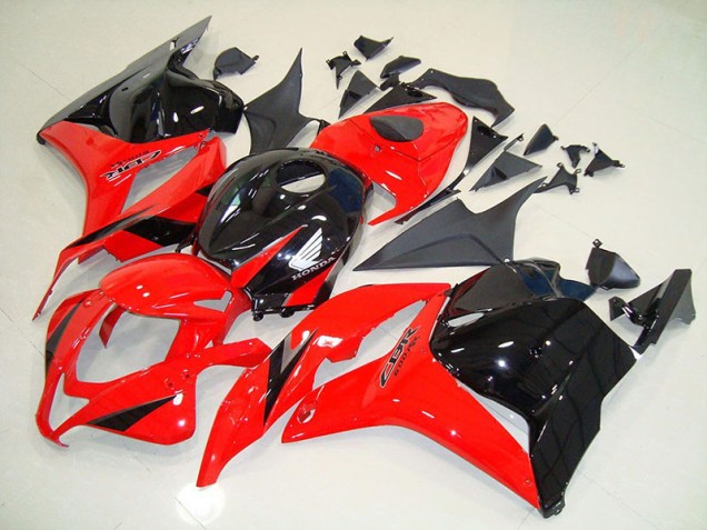 2009-2012 Red Black Honda CBR600RR Full Fairing Kit 2009-2012 Red Black Honda CBR600RR Full Fairing Kit