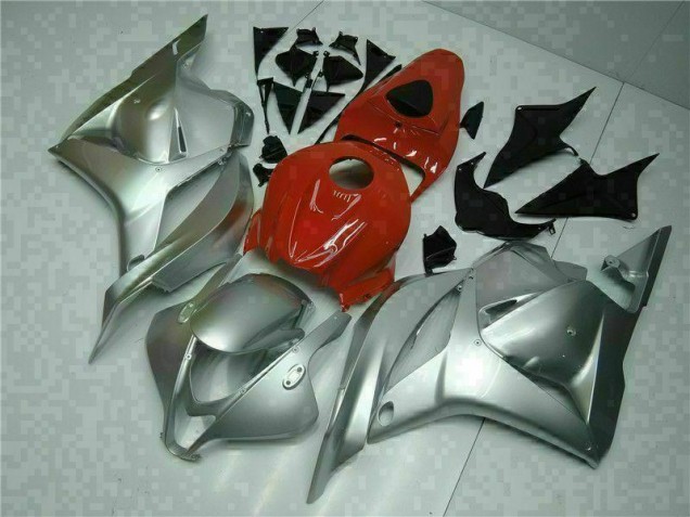 2009-2012 Silver Honda CBR600RR Motorcycle Fairings