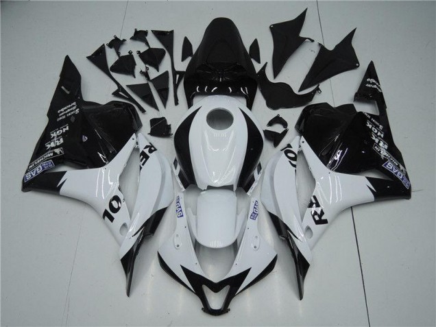 2009-2012 White Black Honda CBR600RR Motorcycle Fairings 2009-2012 White Black Honda CBR600RR Motorcycle Fairings