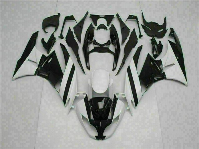 2009-2012 White Black Kawasaki Ninja ZX6R Motorcycle Fairings 2009-2012 White Black Kawasaki Ninja ZX6R Motorcycle Fairings