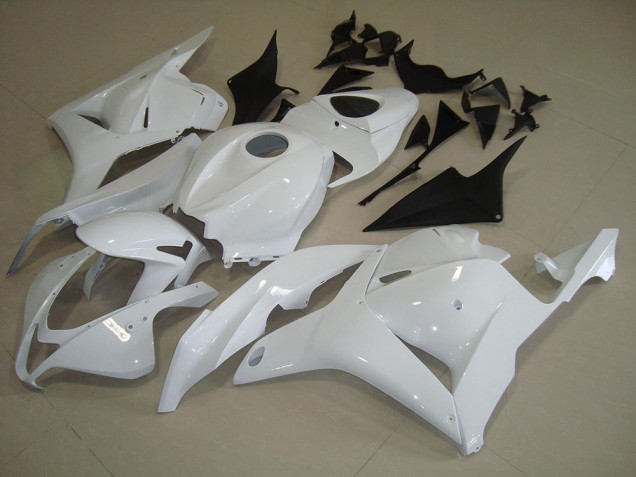2009-2012 White Honda CBR600RR Plastics Motorcycle Fairings 2009-2012 White Honda CBR600RR Plastics Motorcycle Fairings