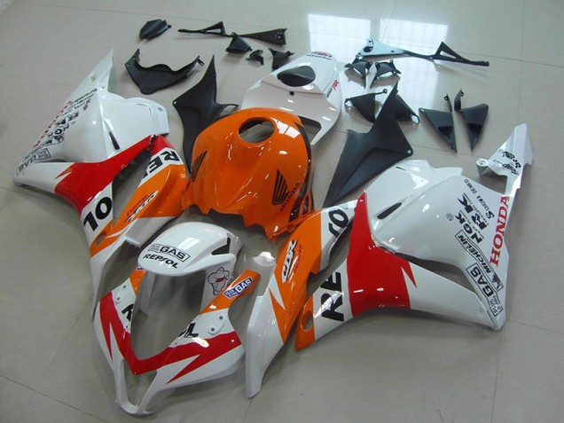 2009-2012 White New Repsol Honda CBR600RR Motorcycle Fairings 2009-2012 White New Repsol Honda CBR600RR Motorcycle Fairings
