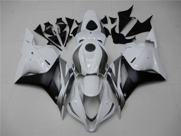 2009-2012 White Silver Black Honda CBR600RR Motorcycle Fairings 2009-2012 White Silver Black Honda CBR600RR Motorcycle Fairings