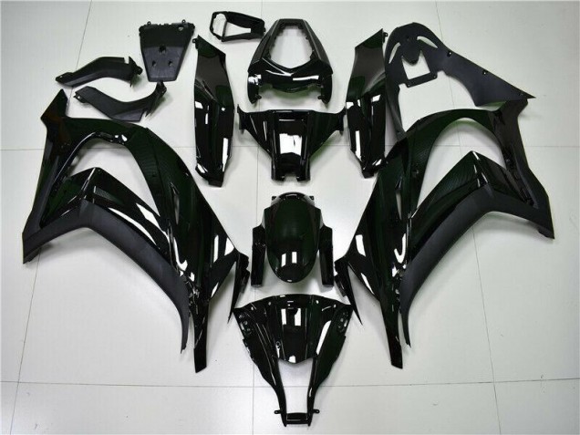 2011-2015 Glossy Black Kawasaki Ninja ZX10R Motorcycle Fairings 2011-2015 Glossy Black Kawasaki Ninja ZX10R Motorcycle Fairings