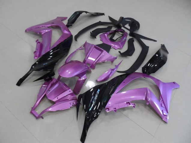 2011-2015 Pink and Black Kawasaki Ninja ZX10R Motorcycle Fairings 2011-2015 Pink and Black Kawasaki Ninja ZX10R Motorcycle Fairings