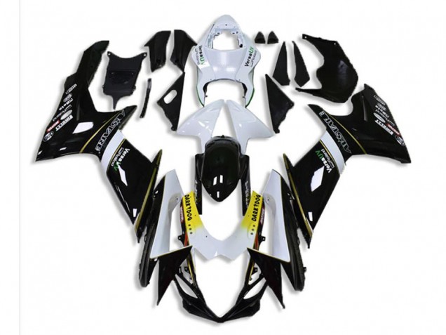 2011-2020 Black White Suzuki GSXR 600/750 Motorcycle Fairings 2011-2020 Black White Suzuki GSXR 600/750 Motorcycle Fairings