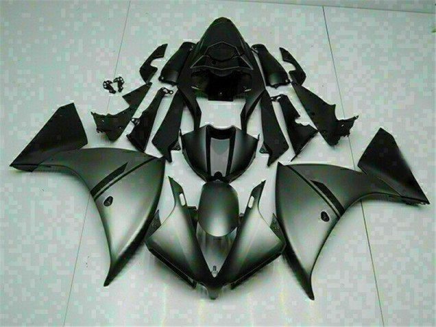 2012-2014 Grey Black Yamaha YZF R1 Motorcycle Fairings 2012-2014 Grey Black Yamaha YZF R1 Motorcycle Fairings