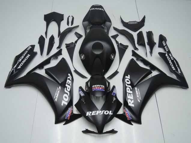 2012-2016 Matte Black Repsol Honda CBR1000RR Motorcycle Fairings & Bodywork 2012-2016 Matte Black Repsol Honda CBR1000RR Motorcycle Fairings & Bodywork