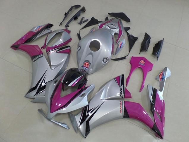 2012-2016 Silver Pink Honda CBR1000RR Motorcycle Fairings 2012-2016 Silver Pink Honda CBR1000RR Motorcycle Fairings