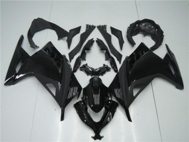 2013-2016 Glossy Matte Black Kawasaki Ninja EX300 Motorcycle Fairings